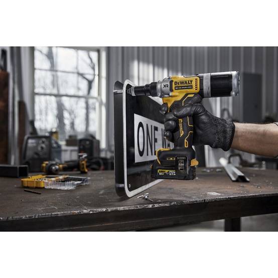 Riveteuse XR 18V 6,4 mm - DEWALT - Sans batterie, ni chargeur - coffret TSTAK - DCF414NT-XJ - Image 5