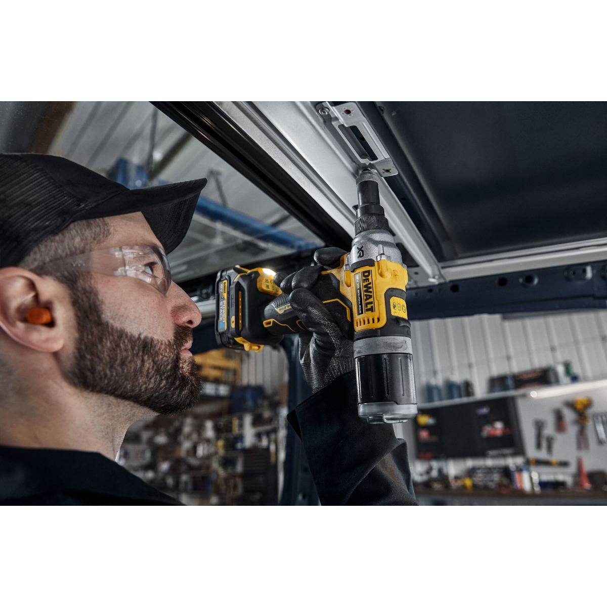 Riveteuse XR 18V 6,4 mm - DEWALT - Sans batterie, ni chargeur - coffret TSTAK - DCF414NT-XJ - Image 3