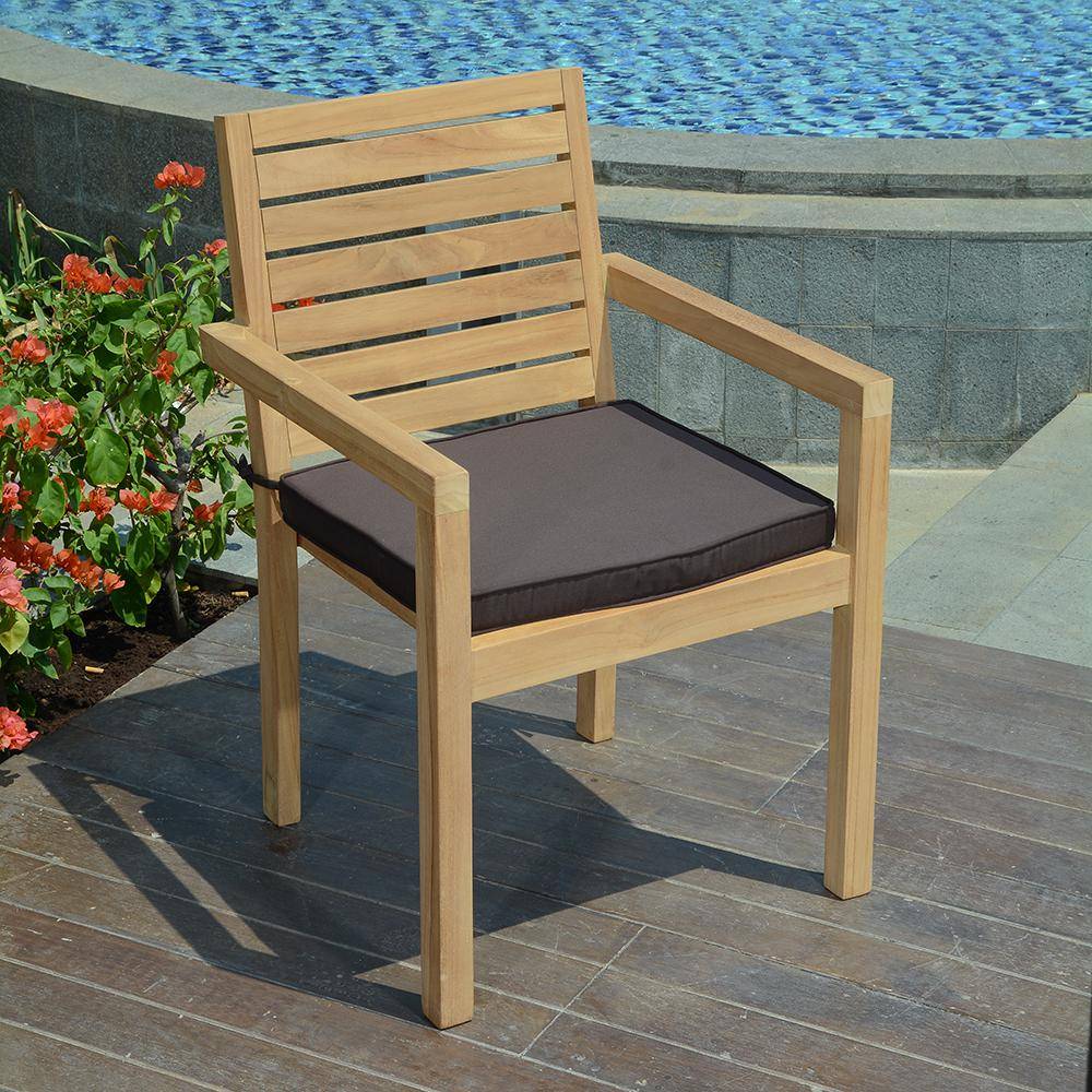 Coussin Chocolat pour fauteuils fixes - TECK'Attitude - Imagen 2