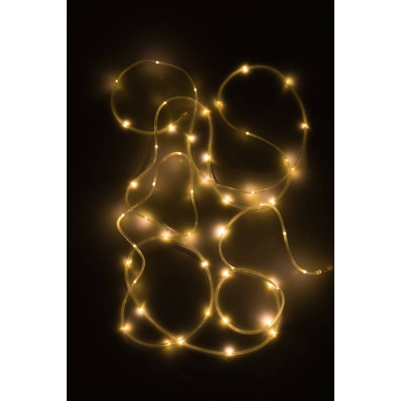 Guirlande lumineuse en plastique blanc 5m - J-Line - Image 2