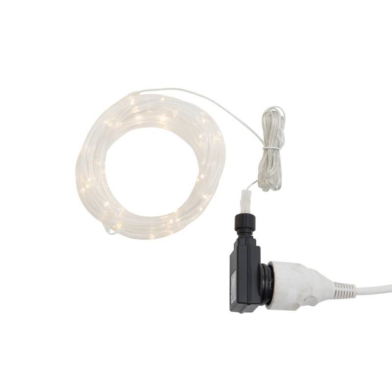 Guirlande lumineuse en plastique blanc 5m - J-Line - Image 4