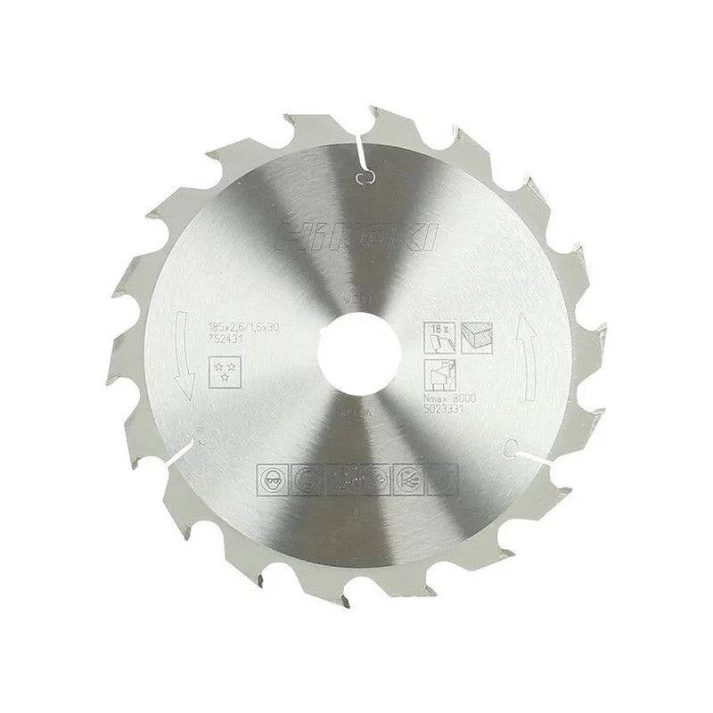 Lame de scie circulaire pour bois HIKOKI 752431 185x30x1,6mm 18 dents Hikoki