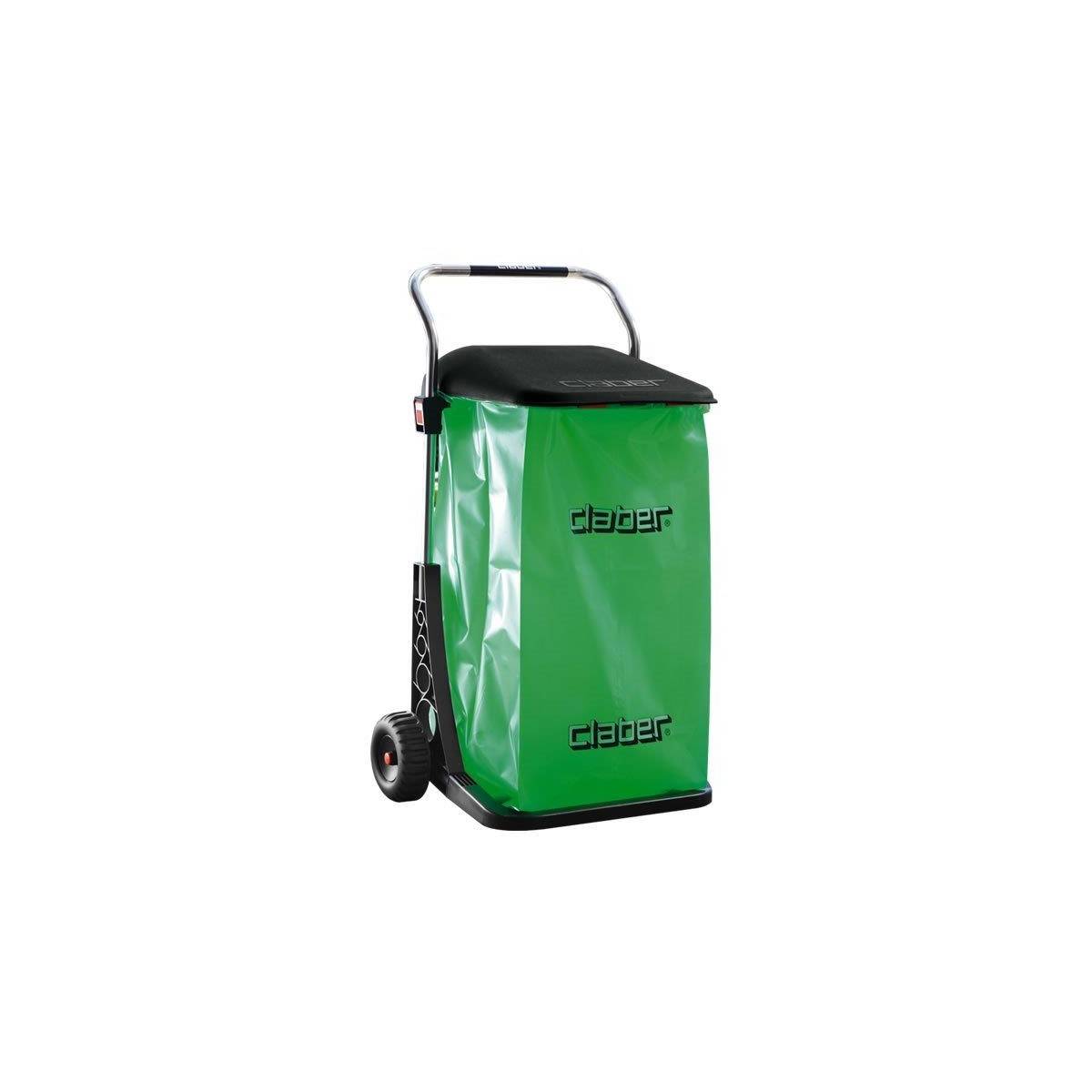Claber - Poubelle de jardin chariot mobile + Sac 50 Litres Jardins et extérieurs CLABER - Imagen 1