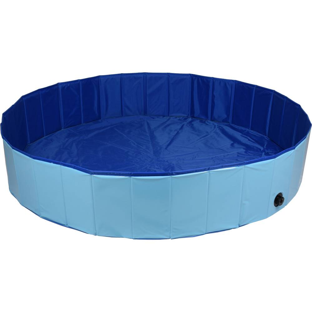 Flamingo - Piscine pour chien ø 160 x 30 cm  couleur bleu - Image 1