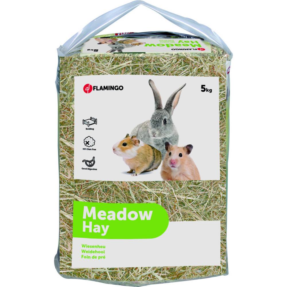 Foin de pré alimentation, 150 litres soit 5 kg pour rongeurs - Imagen 1