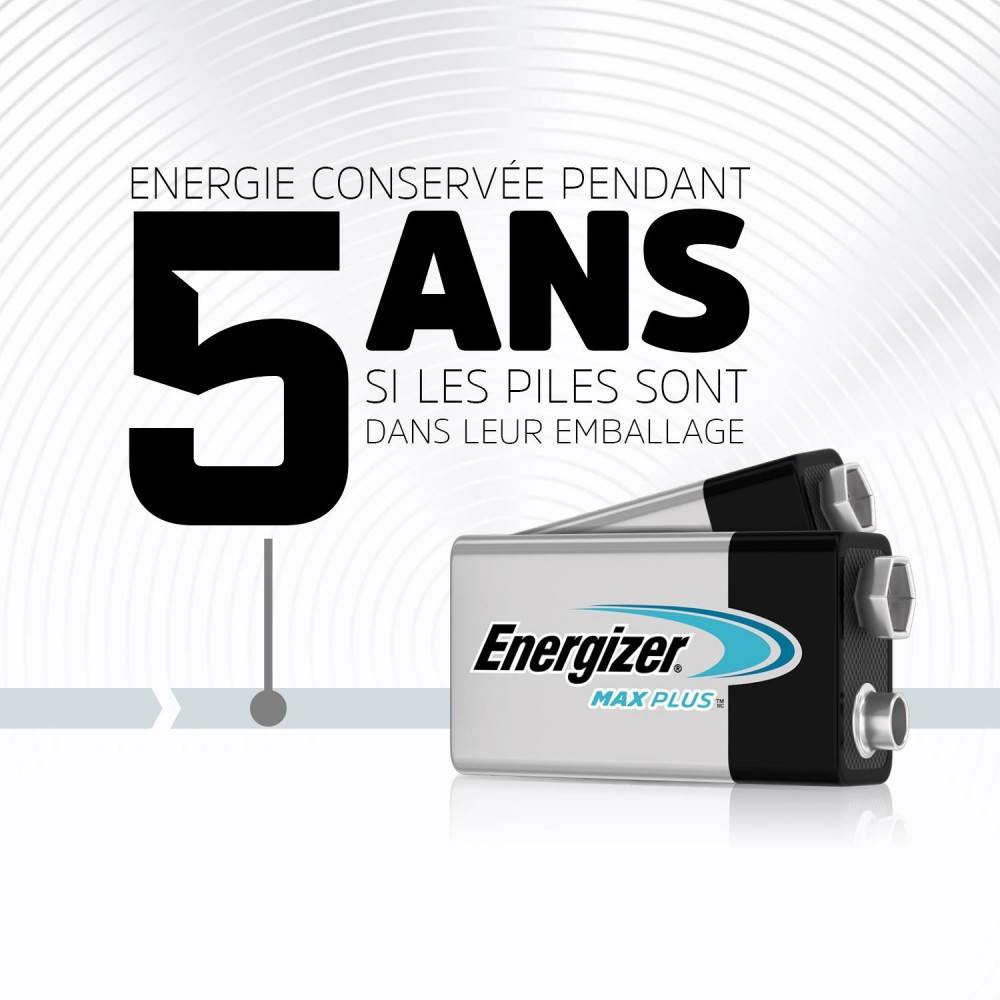 Energizer - Pile alcaline 6lr61, 9 V, ENERGIZER - Image 5