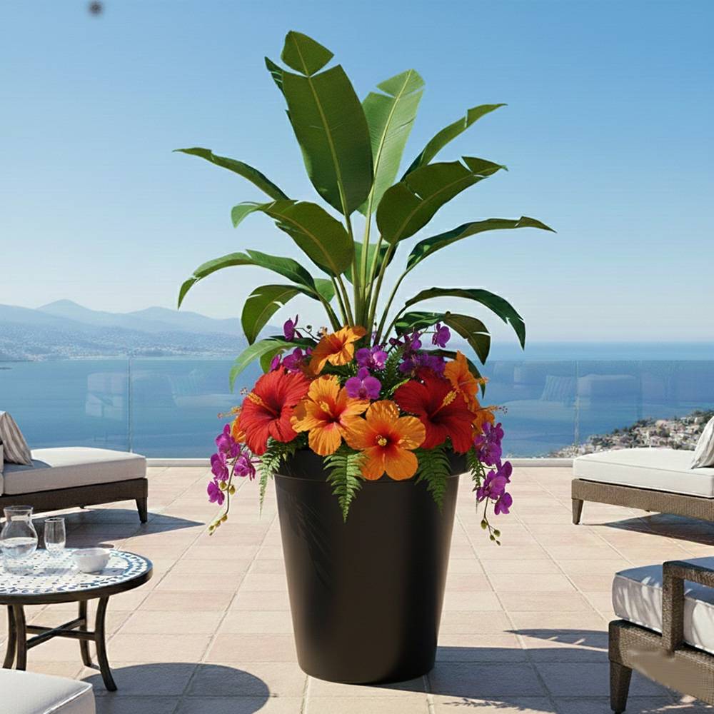 Pot de fleurs 760l delight - plast'up rotomoulage - Image 4