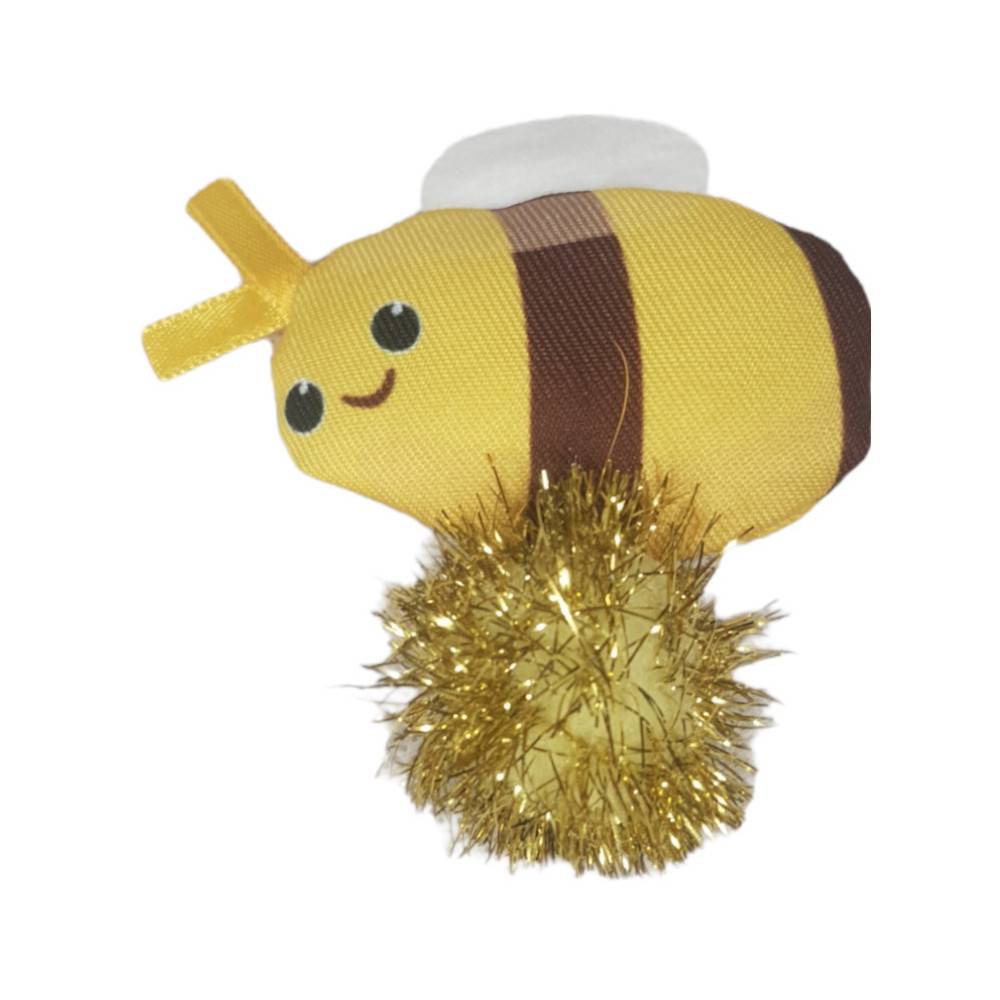 Zolux - zolux - Jouet chat Lovely abeille Taille 8 x 6 cm x 2.5 cm avec catnip - Imagen 5
