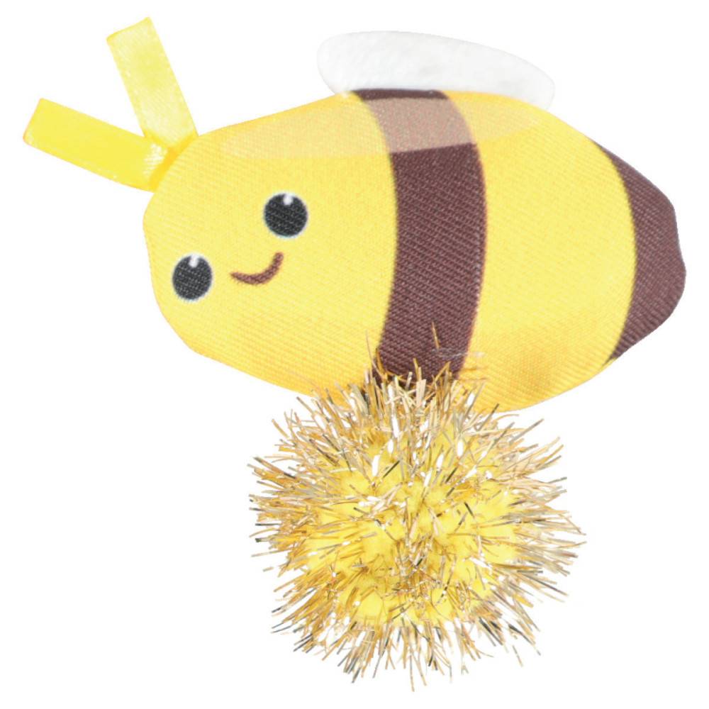 Zolux - zolux - Jouet chat Lovely abeille Taille 8 x 6 cm x 2.5 cm avec catnip - Imagen 1