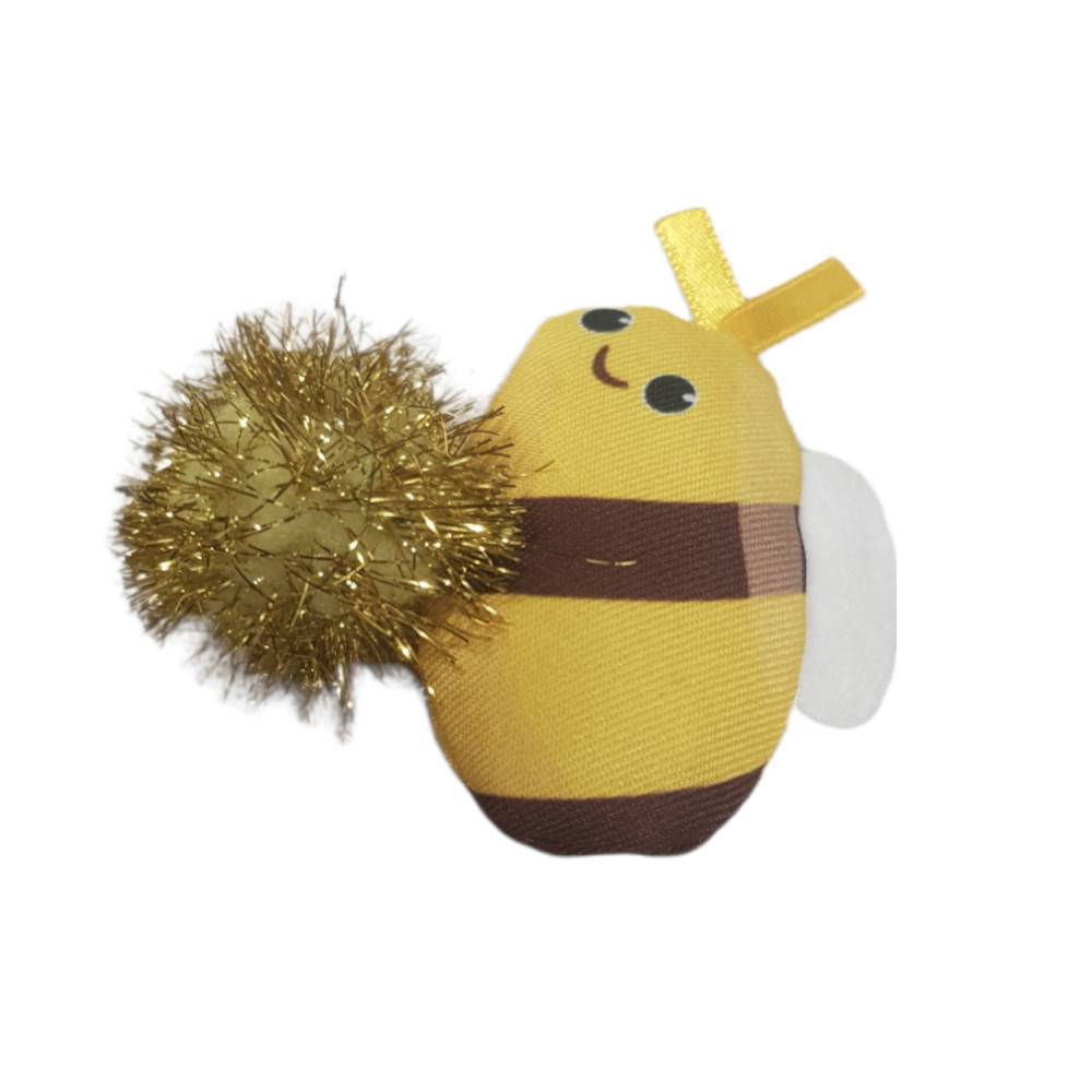Zolux - zolux - Jouet chat Lovely abeille Taille 8 x 6 cm x 2.5 cm avec catnip - Imagen 4