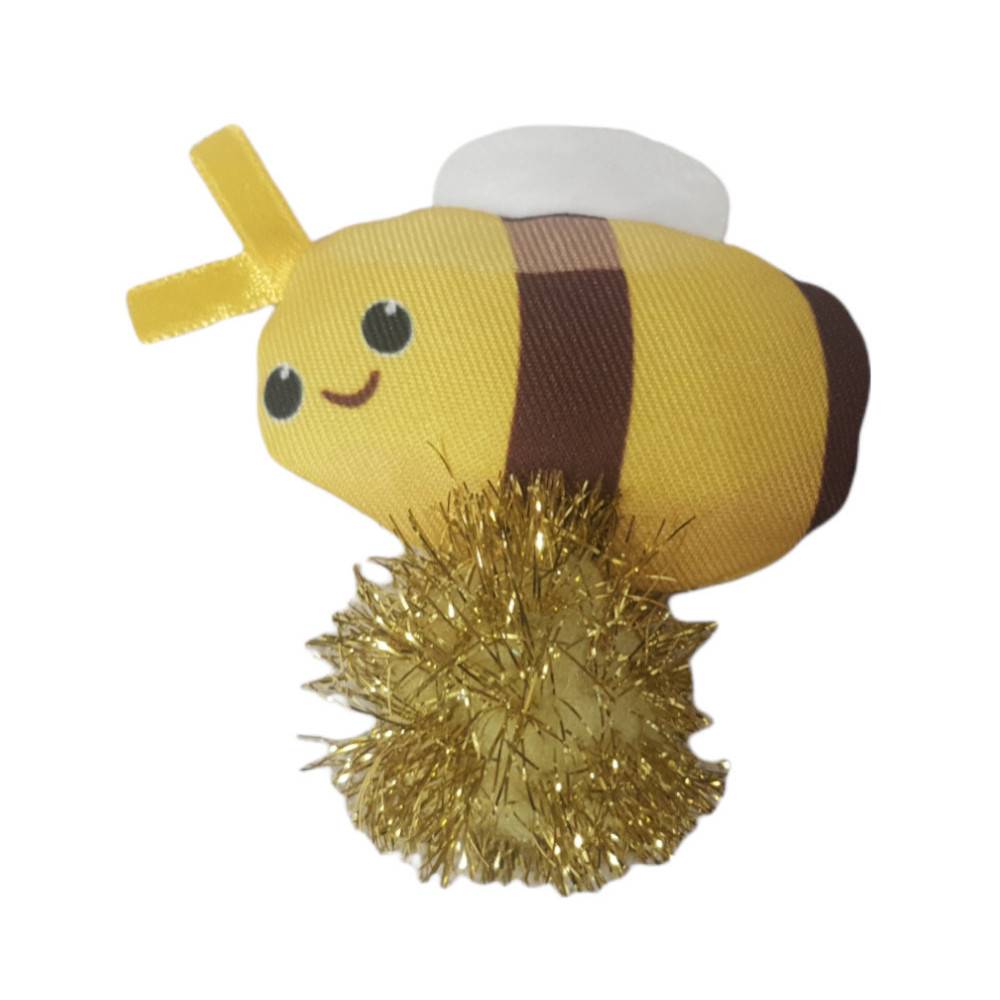 Zolux - zolux - Jouet chat Lovely abeille Taille 8 x 6 cm x 2.5 cm avec catnip - Imagen 3