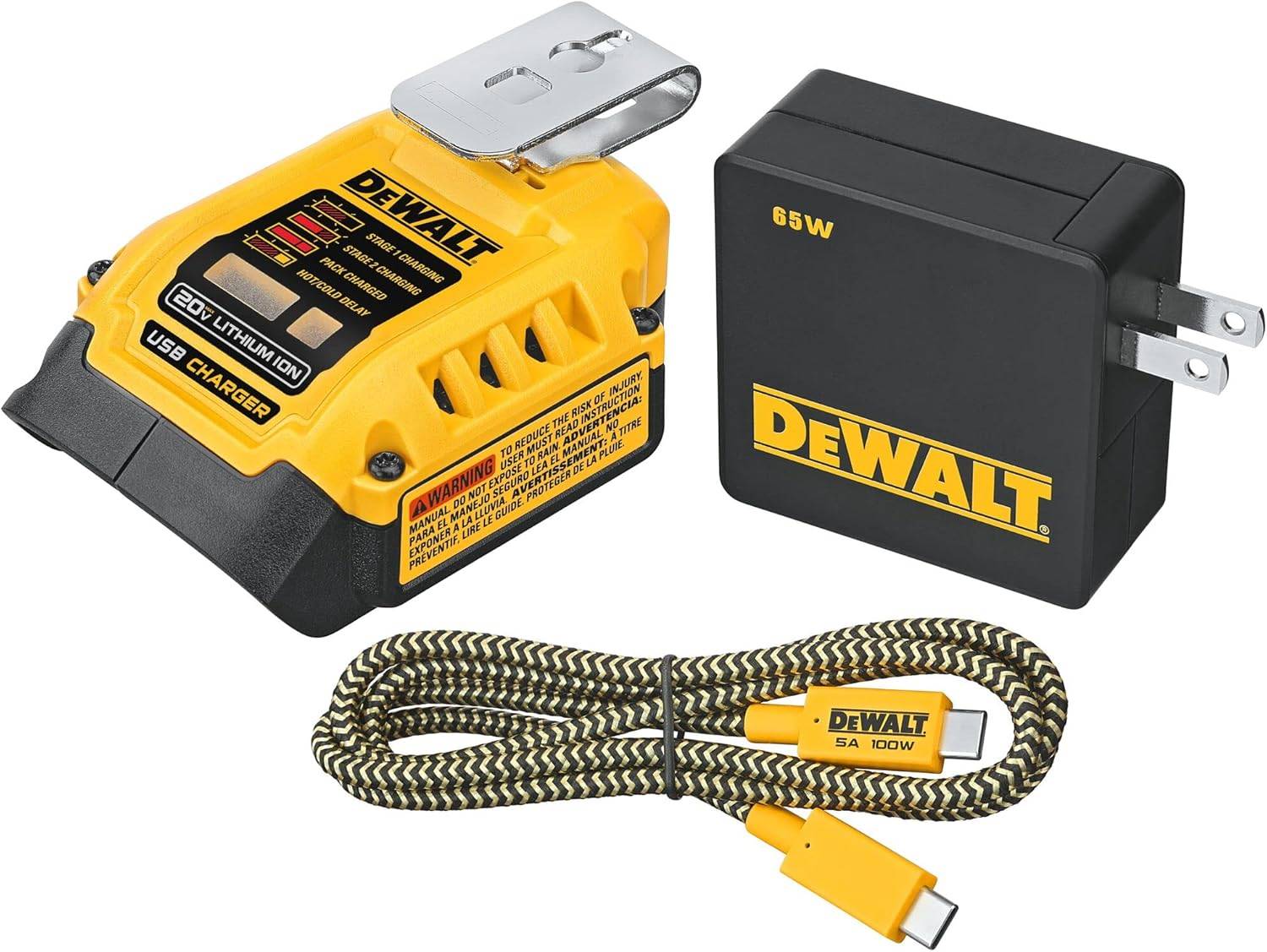 Chargeur portable XR 5A 18V / 54V - DEWALT - DCB094K-QW - Image 1