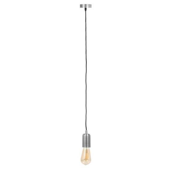 Lampe Suspension Déco "vintage" 9cm Argent - Image 1