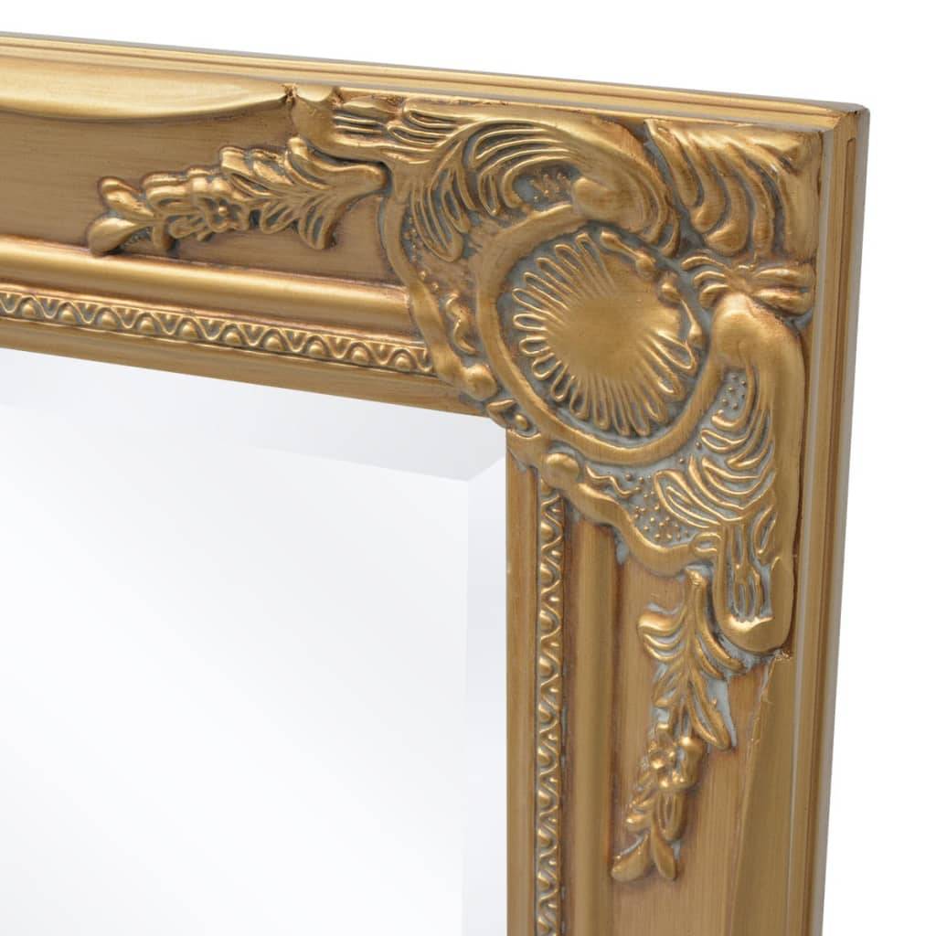 Maison Chic - Miroir mural - Miroir décoratif style baroque 100x50 cm Doré - Image 6