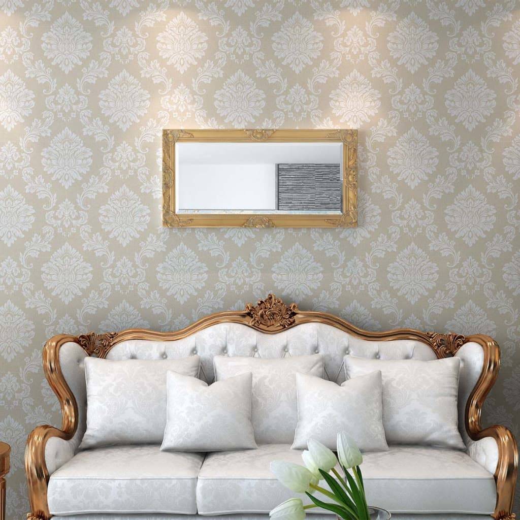 Maison Chic - Miroir mural - Miroir décoratif style baroque 100x50 cm Doré - Image 1