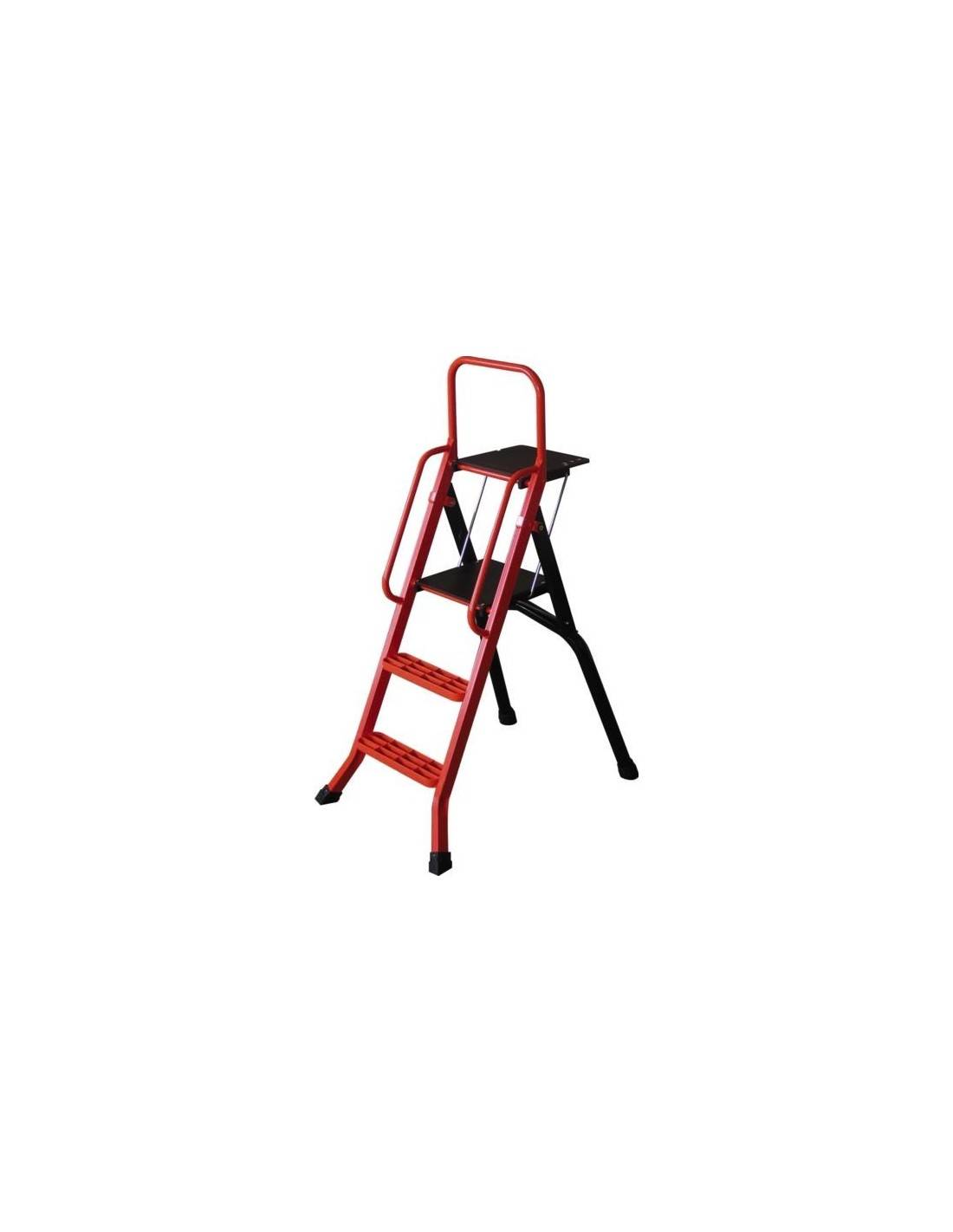 Escabeau Alu Bossini 140cm Léger, Stable, Avec Tablette Intégrée - Bossini - Image 1