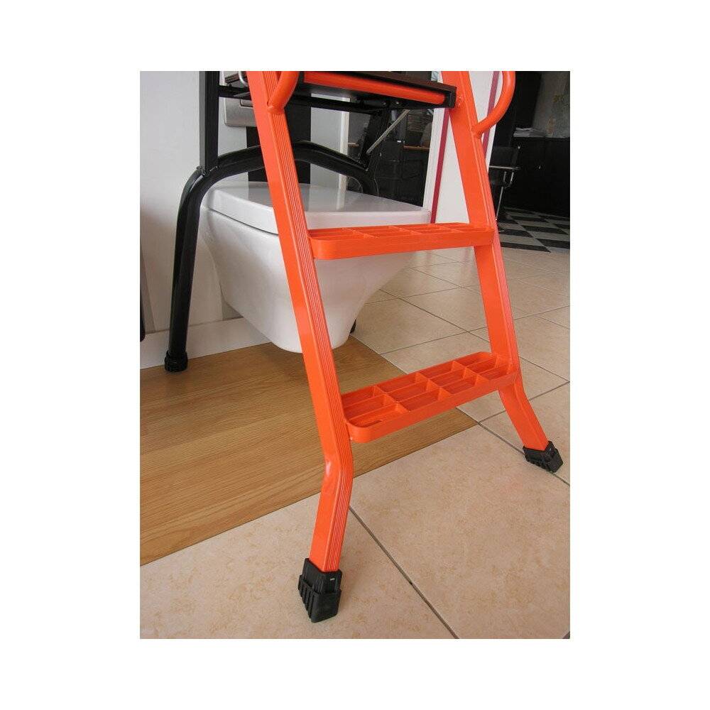Escabeau Alu Bossini 140cm Léger, Stable, Avec Tablette Intégrée - Bossini - Image 4