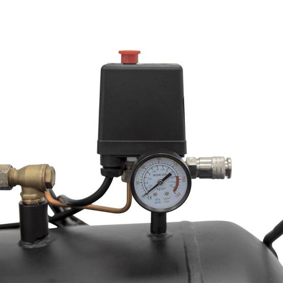 Compresseur d'air 300L Courroie 10 Bar 4000W 5.5CV 500L/min 380V VITO - Imagen 10