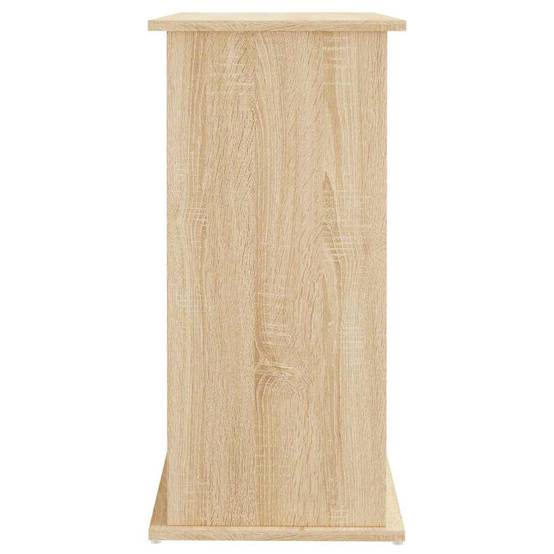 Meuble Aquarium Compact Rangement Fermé Bois d'ingénierie Chêne Sonoma 81 cm - ComfortXL Outdoor Living - Image 7