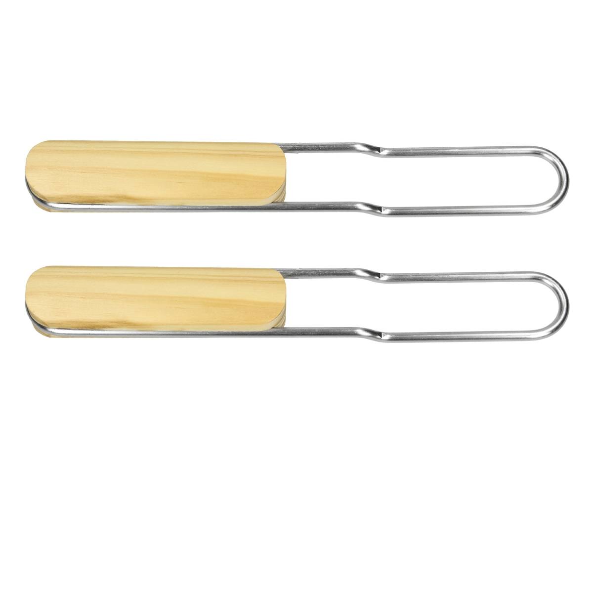 Grille barbecue inox rectangulaire 60x40 cm avec poignées amovibles robuste et antirouille adaptée aux cheminées barbecues, foyers et braseros BBQ - Image 6