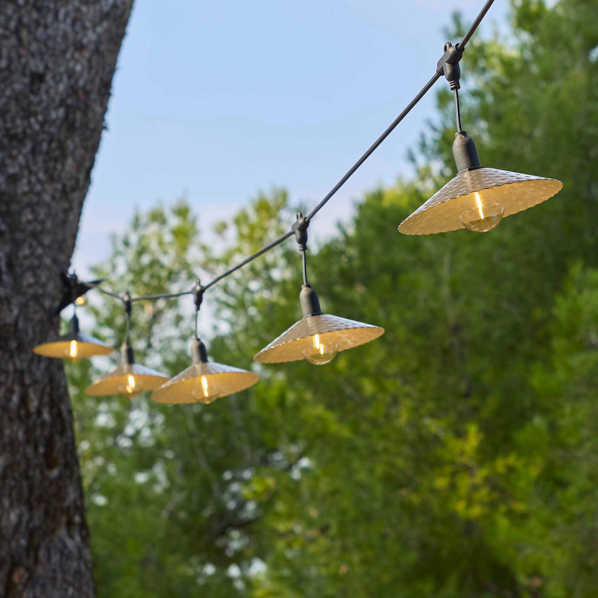 Lumisky - Guirlande solaire MINI VINTY HYBRID 10 ampoules 6M - Imagen 2