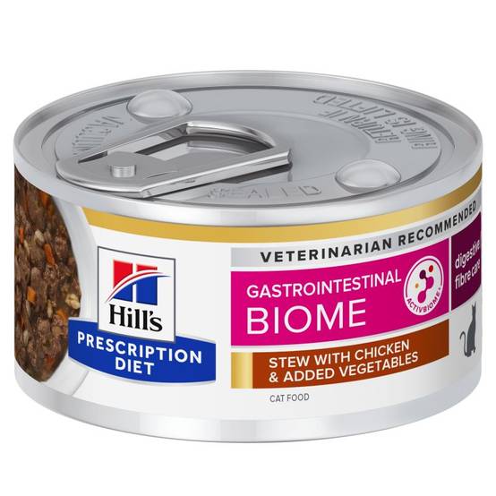 PATEE CHAT ADULT PRESCRIPTION DIETS GASTROINTESTINAL BIOME (boite) - HILL'S 24*82 g - Image 1