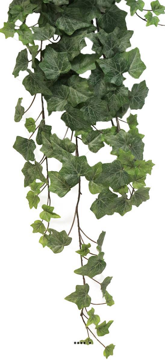 Artificielles - Lierre factice en chute L86cm 203 feuilles qualité décor Frosted -BEST - couleur: Vert-jaune - Imagen 3
