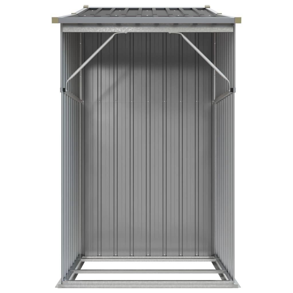 Maison Chic - Abri de jardin 2.58m² Cabane de jardin - gris 277x93x179 cm acier galvanisé - Meuble Pro MAISON CHIC - Imagen 5