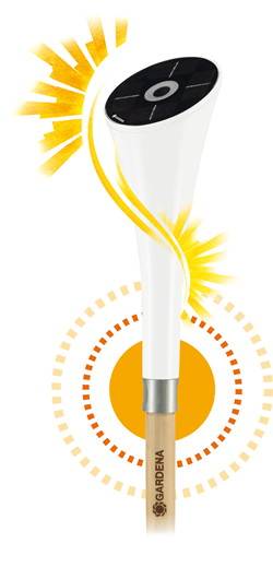 Gardena - Lampe solaire ClickUp! - compatible avec manche ou support pour balcon ClickUp! Gardena - Imagen 3