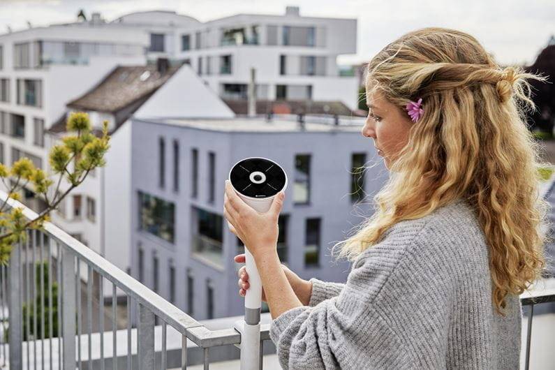 Gardena - Lampe solaire ClickUp! - compatible avec manche ou support pour balcon ClickUp! Gardena - Imagen 5