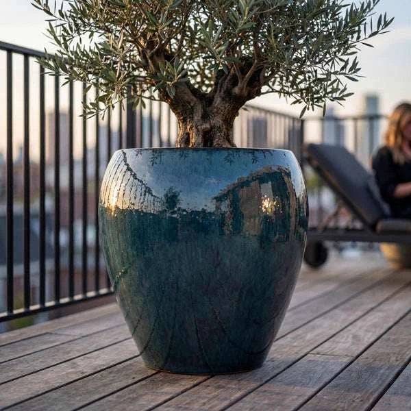 Provencelia - Pot LAFONTAINE2 67x68cm saphir - Image 3
