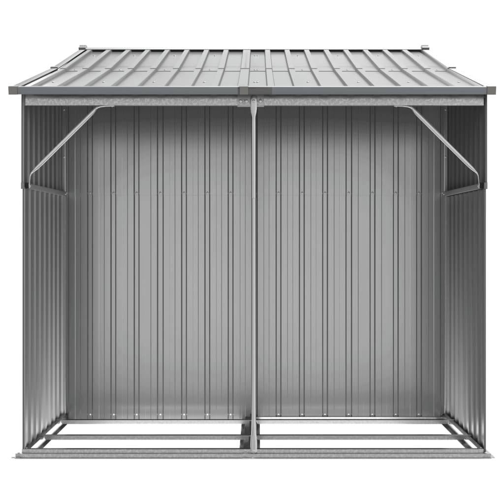 Maison Chic - Abri de jardin 5.33m² - Cabane de jardin - Abri de stockage gris 277x192,5x179 cm acier galvanisé MAISON CHIC - Imagen 6