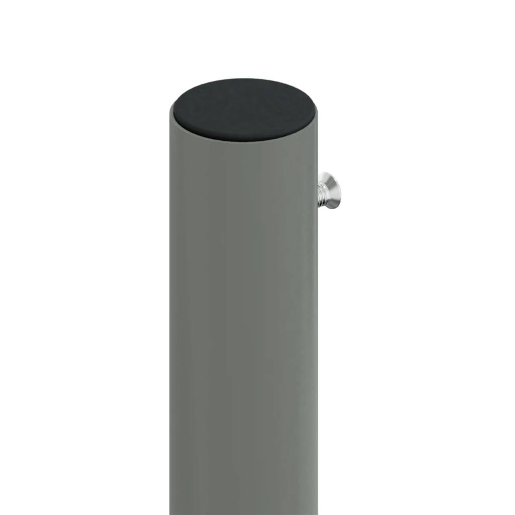Helloshop26 - Auvent paravent store brise-vue latéral rétractable de patio jardin terrasse balcon protection visuelle écran 220 x 600 cm anthracite - Imagen 4