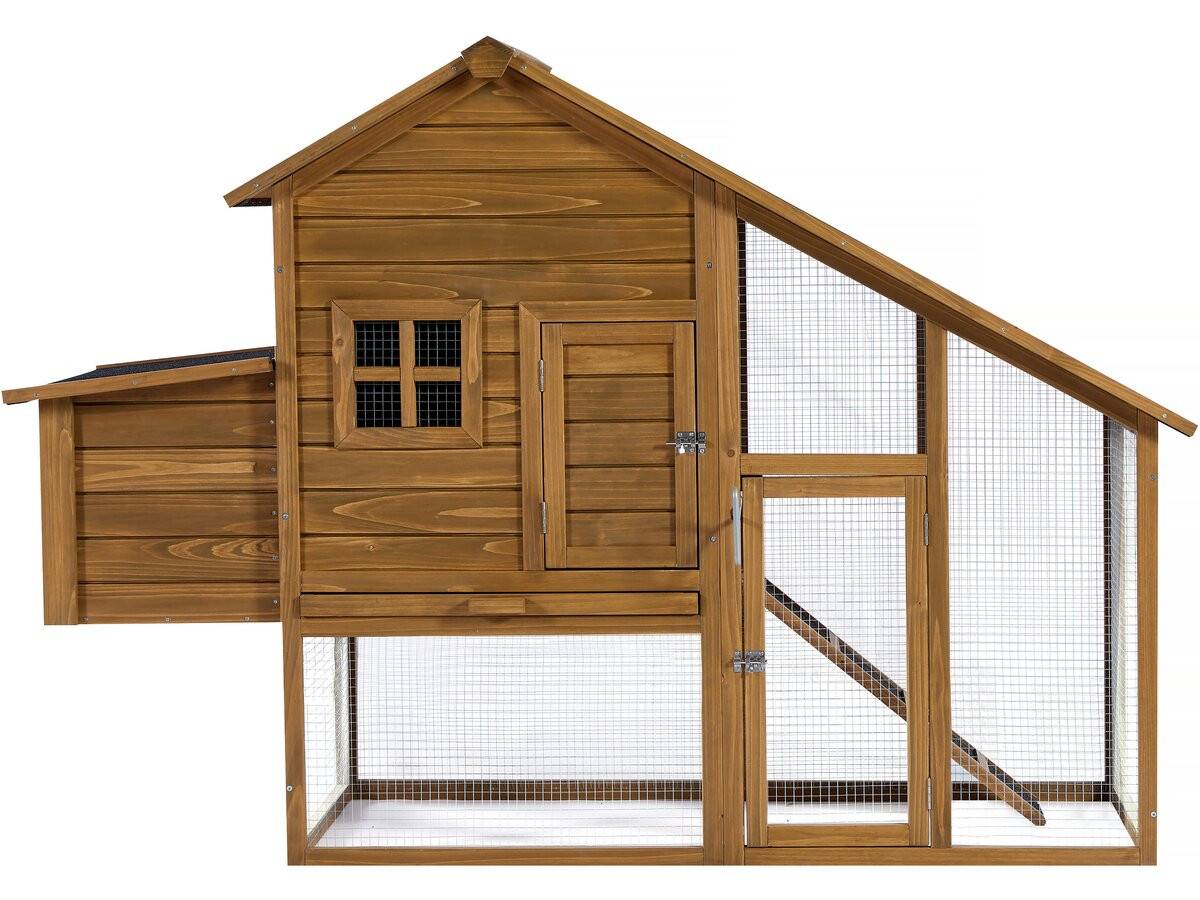 Habitat Et Jardin - Poulailler "princesse" Avec Pondoir En Bois - 4 Poules - Marron -habitat Et Jardin - Image 3