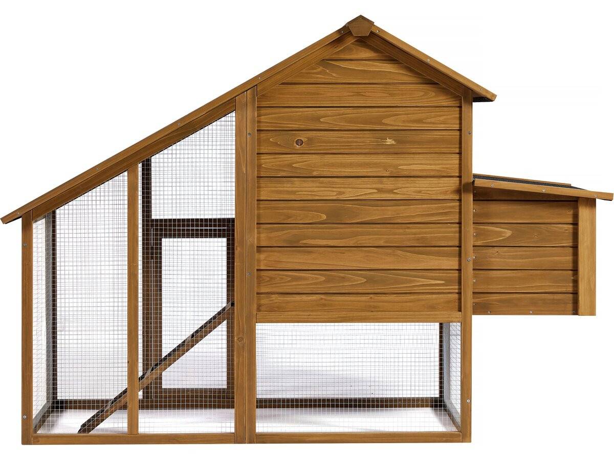 Habitat Et Jardin - Poulailler "princesse" Avec Pondoir En Bois - 4 Poules - Marron -habitat Et Jardin - Image 4