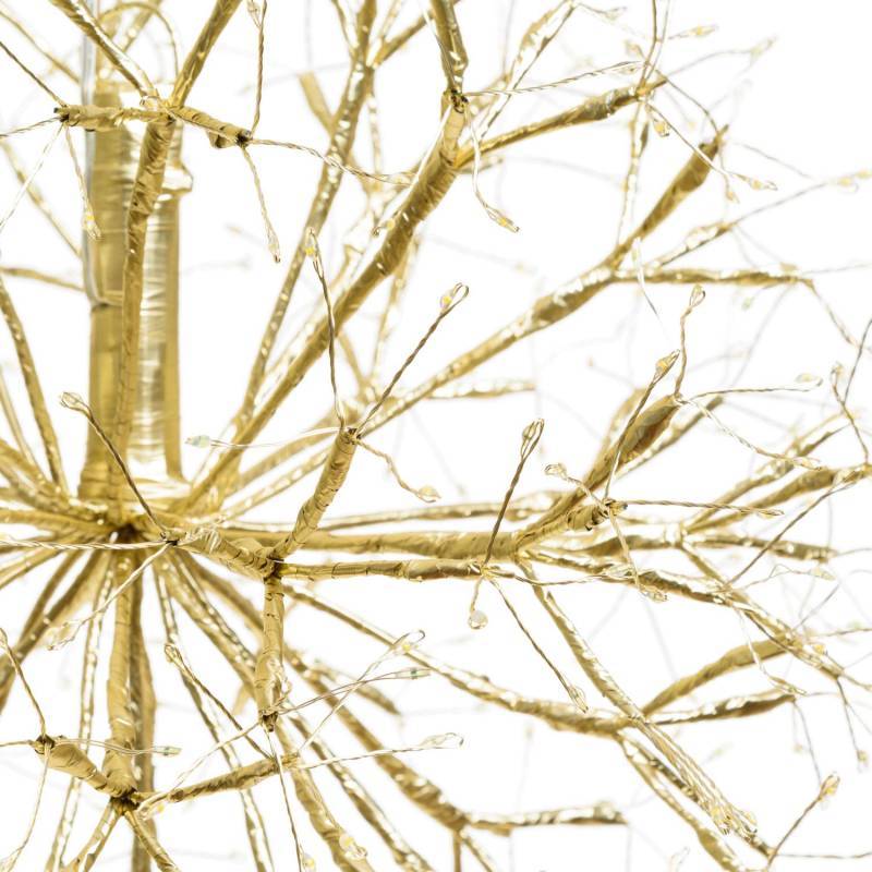 Lotti - Branche Sphère Riche RICH Champagne Ø40cm 576 MicroLED FlashLED avec Rameaux Lotti - Image 2