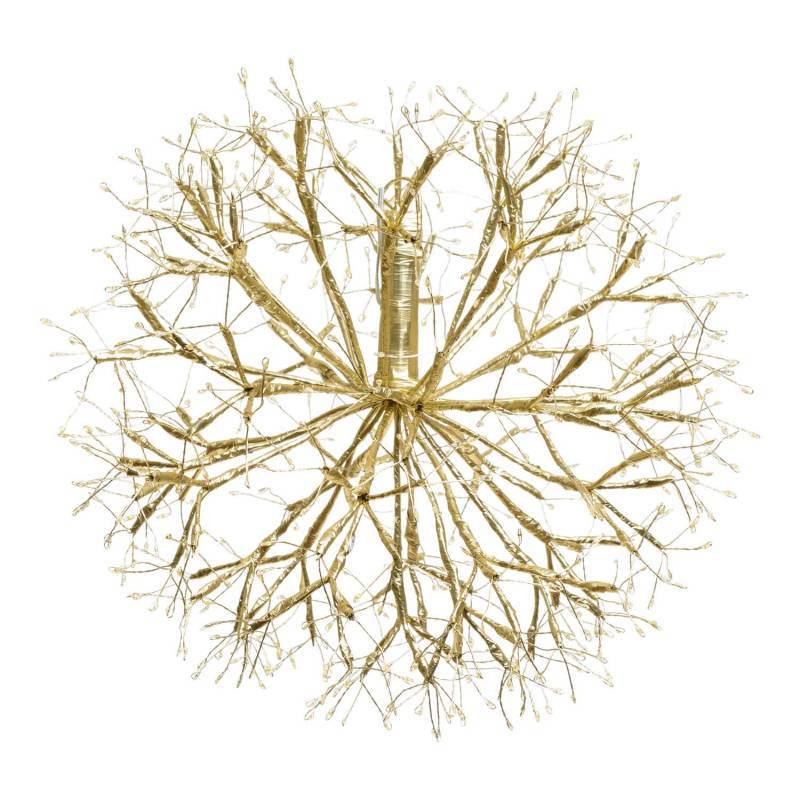 Lotti - Branche Sphère Riche RICH Champagne Ø40cm 576 MicroLED FlashLED avec Rameaux Lotti - Imagen 5