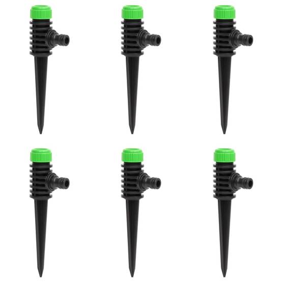 Arroseurs rotatifs ABS et polypropylène vert et noir 3 x 6 x 19.5 cm - PANGIVO - Image 1
