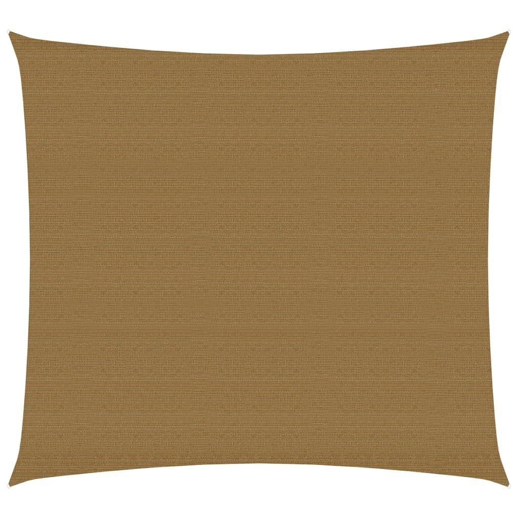 Helloshop26 - Voile toile d'ombrage parasol 160 g/m² 2,5 x 2,5 m PEHD taupe - Imagen 1
