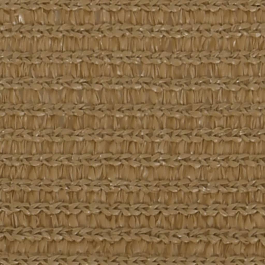 Helloshop26 - Voile toile d'ombrage parasol 160 g/m² 2,5 x 2,5 m PEHD taupe - Imagen 3