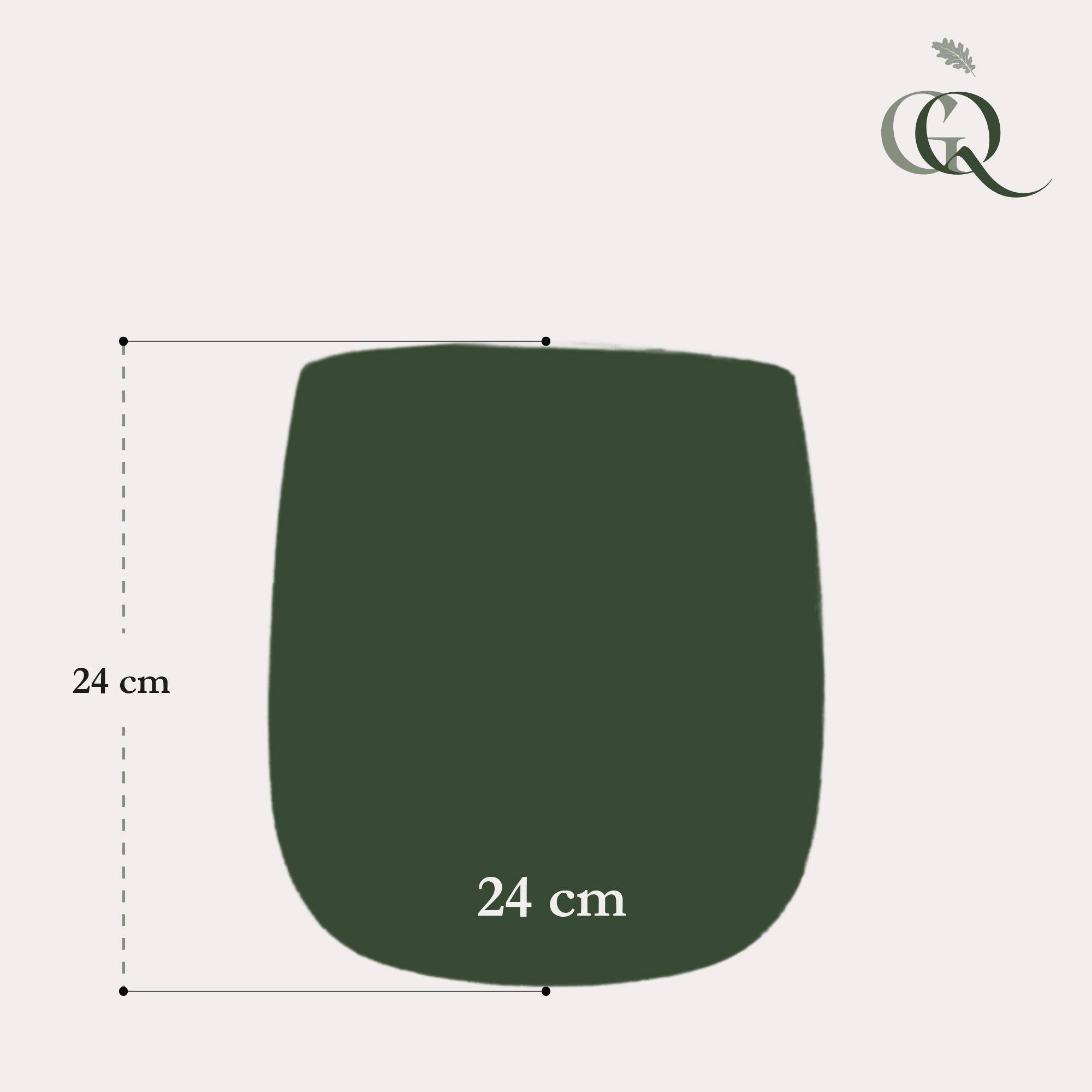 Pot - Pia en bois clair - set de 3 tailles M, L, XL- La Green Touch - Imagen 5