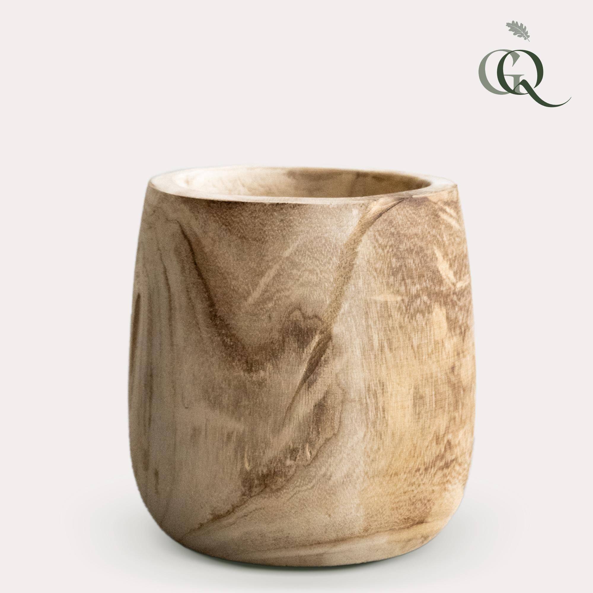 Pot - Pia en bois clair - set de 3 tailles M, L, XL- La Green Touch - Imagen 6