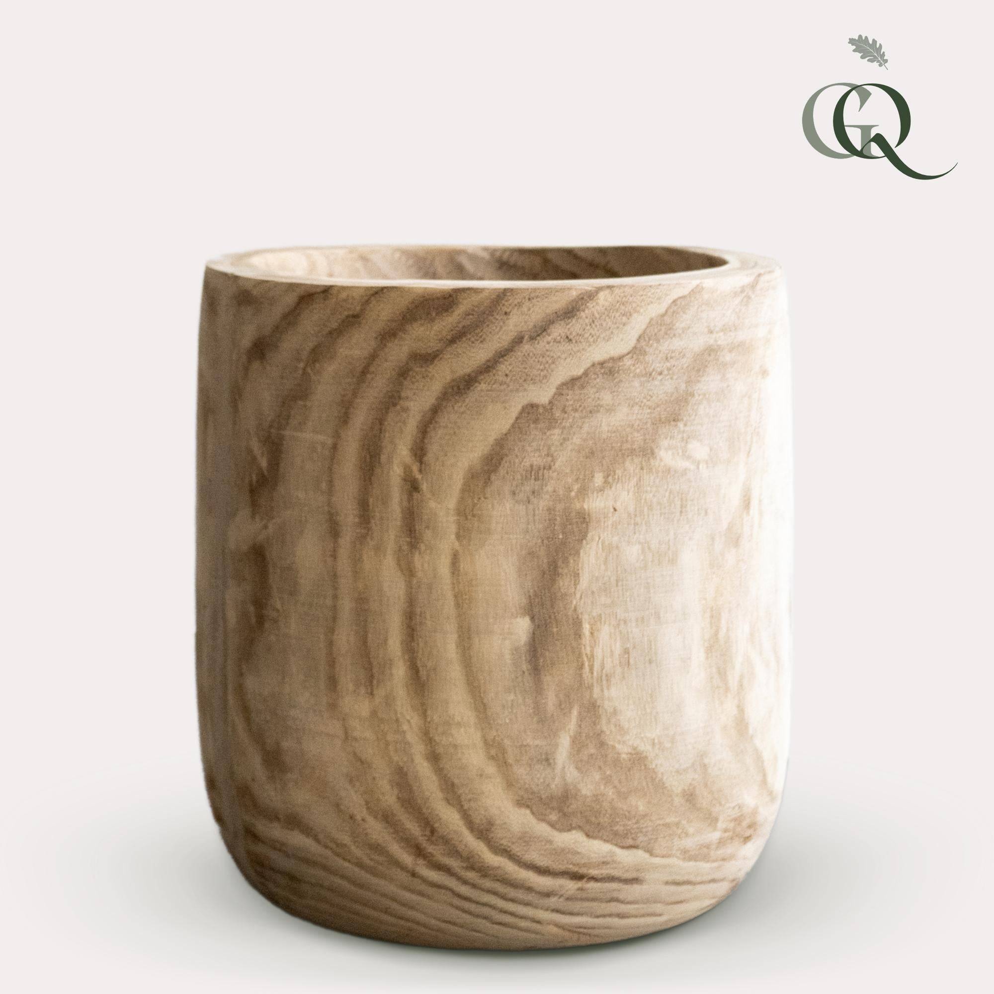Pot - Pia en bois clair - set de 3 tailles M, L, XL- La Green Touch - Imagen 7