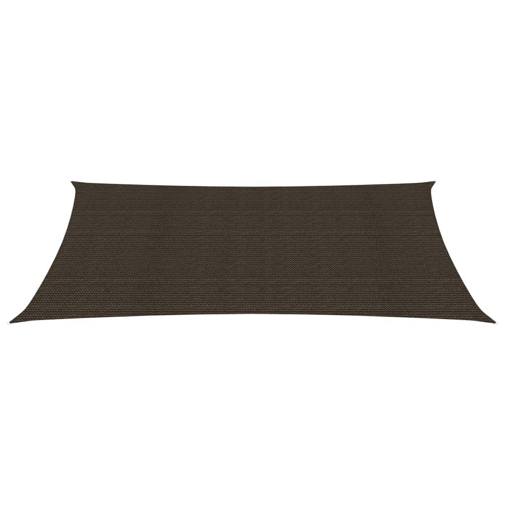 Helloshop26 - Voile d'ombrage 160 g/m² marron 4 x 6 m PEHD - Imagen 2
