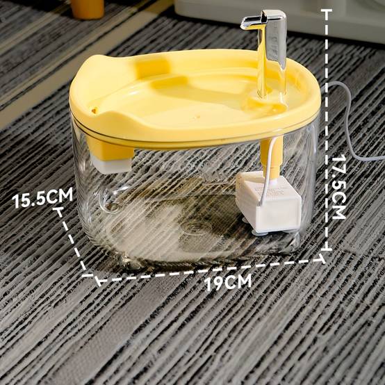IntiMeg - Fontaine à eau automatique pour chats et chiens 1,5 L IntiMeg - Image 4