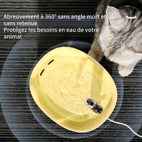 IntiMeg - Fontaine à eau automatique pour chats et chiens 1,5 L IntiMeg - Image 2