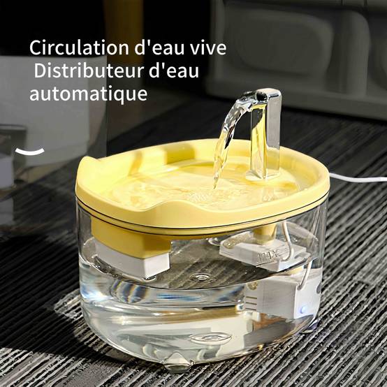 IntiMeg - Fontaine à eau automatique pour chats et chiens 1,5 L IntiMeg - Image 8