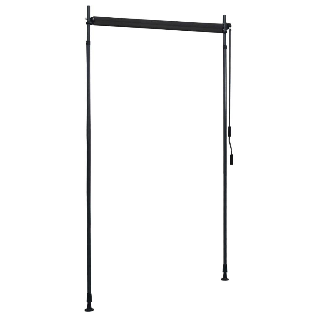 Maison Chic - Store Banne - Store roulant d'extérieur - Auvent extérieur 120 x 270 cm Anthracite - Image 5