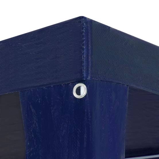 Tente de réception - Tonnelle de jardin - Barnum 3x6 m PE Bleu MP777 - Image 5