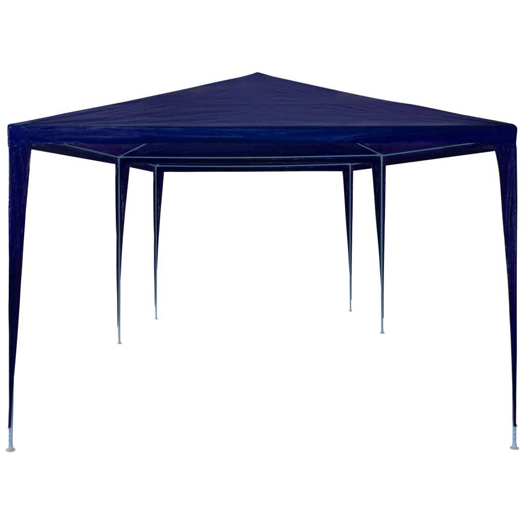 Tente de réception - Tonnelle de jardin - Barnum 3x6 m PE Bleu MP777 - Image 3